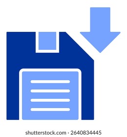 Save Icon Element For Design