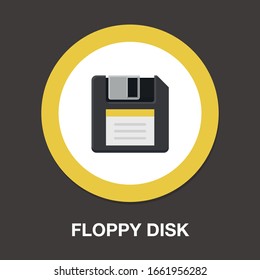 save icon. flat illustration of save. vector icon. save sign symbol