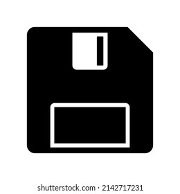 Save icon glyph style (UI Icon save)