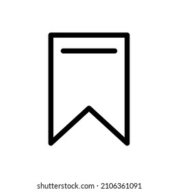 Save Icon Isolated On White Background. Bookmark Symbol Modern Simple Vector For Web Site Or Mobile App