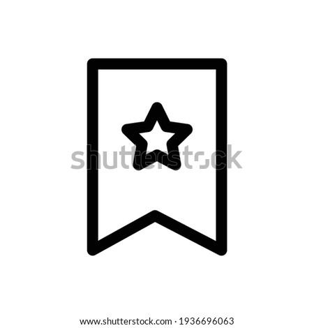 Save Icon Isolated On White Background. Bookmark Symbol Modern Simple Vector For Web Site Or Mobile App