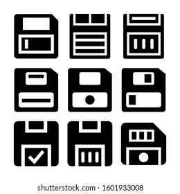 save icon isolated sign symbol vector illustration - Collection of high quality black style vector icons
