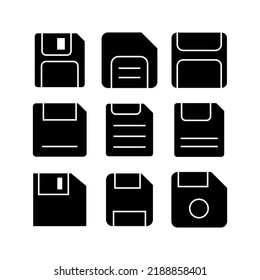 save icon or logo isolated sign symbol vector illustration - Collection of high quality black style vector icons
