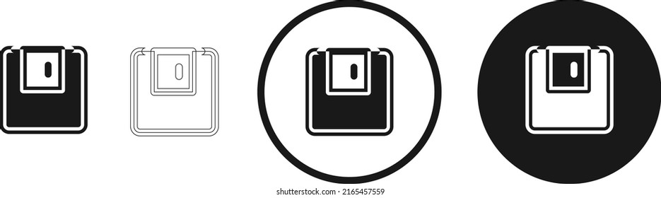 save icon set. Website set icon vector. for computer and mobile