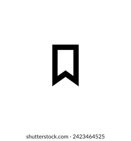 Save Icon Simple Mark Line Style Vector Perfect Web and Mobile Illustration