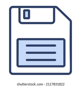 save Icon. User interface Vector Illustration, As a Simple Vector Sign and Trendy Symbol in Line Art Style, for Design and Websites, or Mobile Apps,