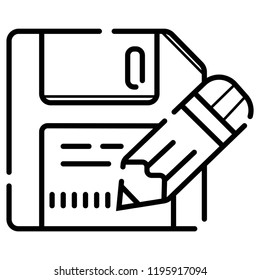 save Icon vector
