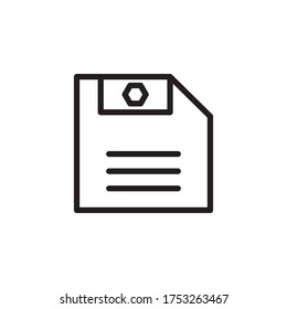 Save Icon Vector Illustration Flat Design Save Icon Vector Illustration Flat Design