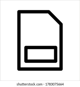 save Icon vector on white background