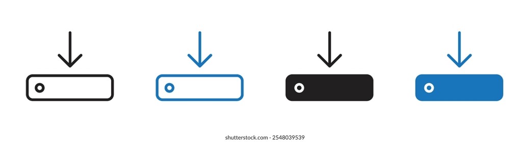 Symbol speichern Vektorgrafik