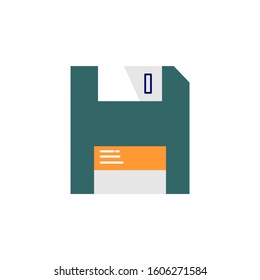 save Icon vector. Simple flat symbol