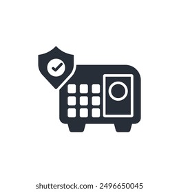 save icon. vector.Editable stroke.linear style sign for use web design,logo.Symbol illustration.