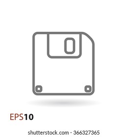 Save icon for web and mobile