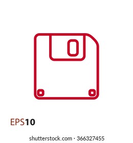 Save icon for web and mobile