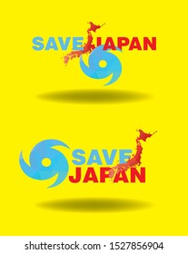 save japan logo design concept, vector eps