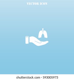 Save life vector  icon.