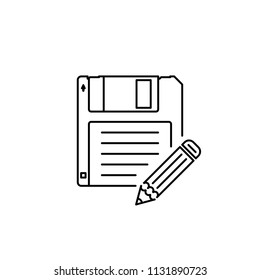 Save as menu icon.