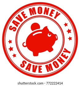 Save money best price 100 guarantee stamp isolated on white background