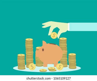 save money concept