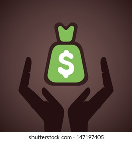 save money concept stock vector