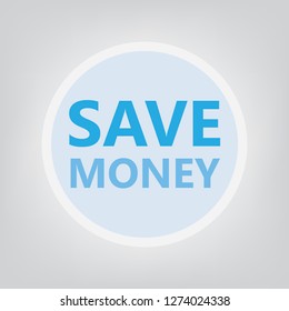 save money concept- vector illustration