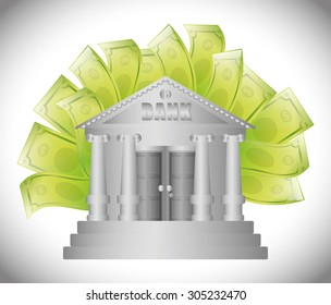 Save money design, vector illustration eps 10.