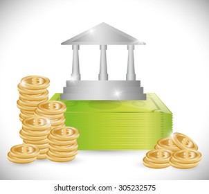 Save money design, vector illustration eps 10.