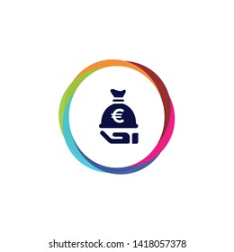 Save Money Euro - Vector App Icon