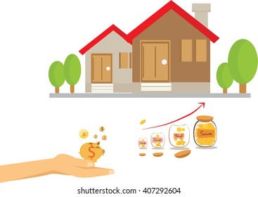 save money for home