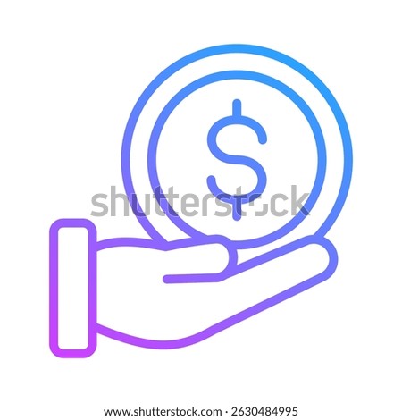 Save Money Icon Element For Design