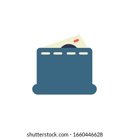icono de ahorrar dinero. icono de aprendizaje en línea. perfecto para aplicaciones, web, logotipo y plantilla de presentación. diseño de icono estilo plano