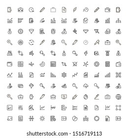 Save money icon set. Collection of high quality black outline logo for web site design and mobile apps. Vector illustration on a white background