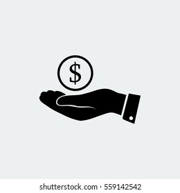 Save money icon, vector best flat icon, EPS
