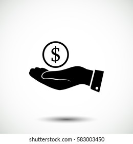 Save money icon, vector best flat icon, EPS