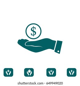 Save money icon, vector best flat icon, EPS