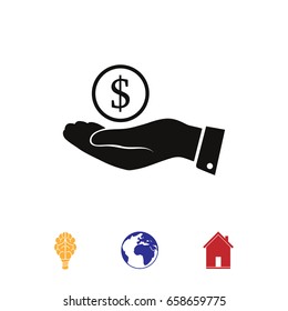 Save money icon, vector best flat icon, EPS