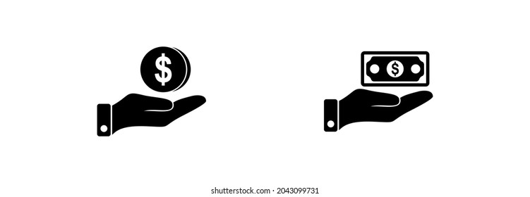 save money icon, save money vector symbol illustrations