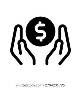 Save Money Icon Vector Symbol Design Illustration