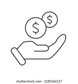 símbolos de ahorro de dinero elementos vectores para web infográfica
