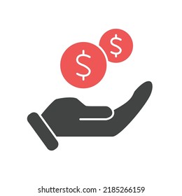 símbolos de ahorro de dinero elementos vectores para web infográfica