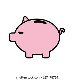 save money inside pig in the home