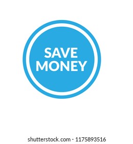 save money label