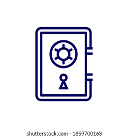 Plantilla vectorial de diseño de logotipo de ahorro de dinero, concepto de diseño de logotipo de empresa, símbolo de icono