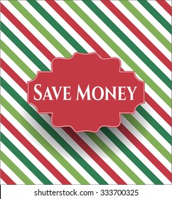 Geld-Poster oder Banner sparen