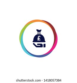 Save Money Pound - Vector App Icon