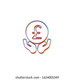 Save Money Pound - Vector App Icon