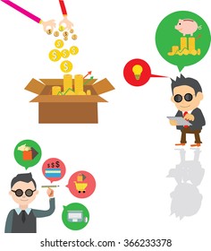 save money, smart phone for man business and shopping