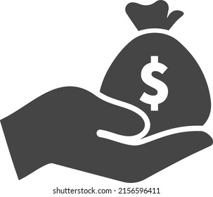 Save Money Vector Icon, Sign