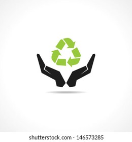  save nature concept stock vector