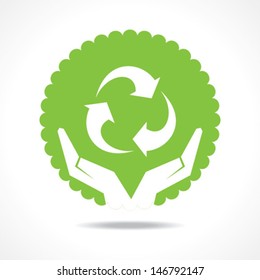 save nature concept stock vector